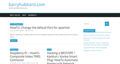 Desktop Screenshot of barryhubbard.com